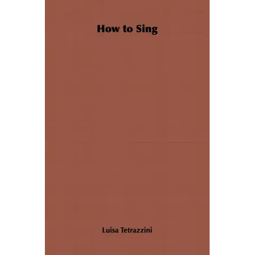 How to Sing