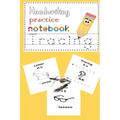 Handwriting practice notebook: Handwriting practice notebook for kids learn names and write letters and Kids coloring activity books