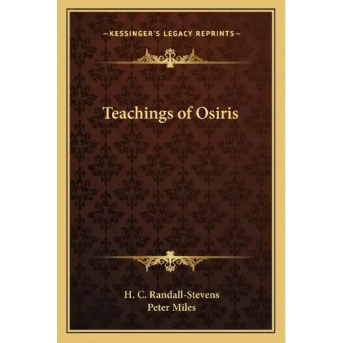 Teachings of Osiris