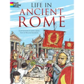 Life in Ancient Rome Coloring Book
