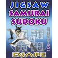 Jigsaw Samurai Sudoku: 100 puzzles