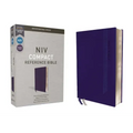 Niv, Reference Bible, Compact, Leathersoft, Blue, Red Letter, Comfort Print