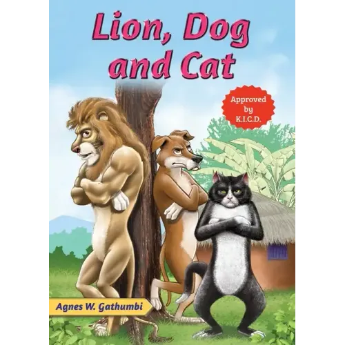 Lion, Dog and Cat
