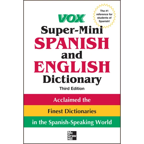 Vox Super-Mini Spanish and English Dictionary