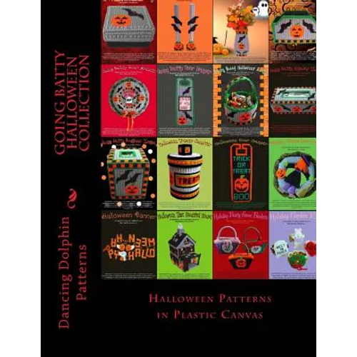Going Batty Halloween Collection: Halloween Patterns in Plastic Canvas