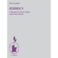 Rubrics: A Liturgical Suite for Organ: Organ Solo