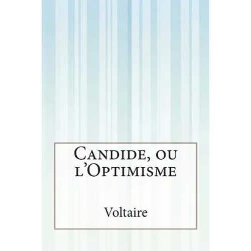 Candide, ou l'Optimisme