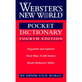 Webster's New World Pocket Dictionary