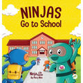Ninjas Go to School: A Rhyming Children's Book About School