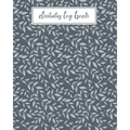 Diabetes Log Book: Record Daily Glucose Readings Two Year Blood Sugar Tracker Blue/Silver Leaf Design Note Pages and BONUS Coloring Pages