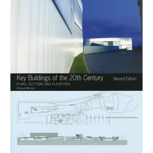 Key Buildings of the 20th Century: Plans, Sections and Elevations [With CDROM]