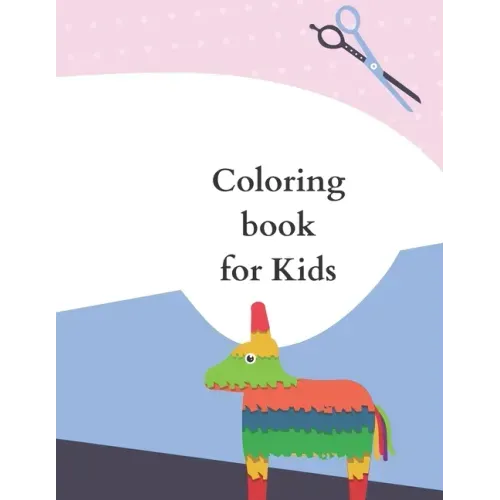 Coloring book for Kids: 50 Coloring Pages, Gift for Kids, Ages 3, 4, 5, Multi