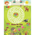 Mazes For Kids Ages 8-10: Maze Activity Book With 40 Mazes and Solving Problem. Mazes For Boys and Girls.