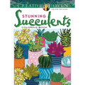 Creative Haven Stunning Succulents Coloring Book