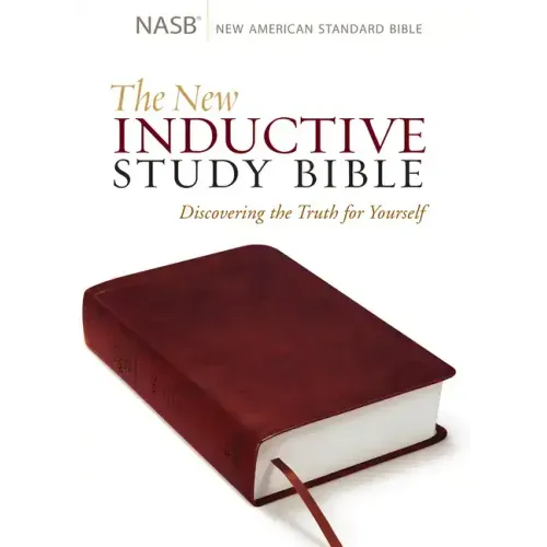 The New Inductive Study Bible (Nasb, Milano Softone, Burgundy)