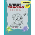 Alphabet Tracing Letter: Animal Alphabet Tracing Letter For Preschool Kids - ABC writing paper with lines - Notebook with Dotted Lined Sheets f