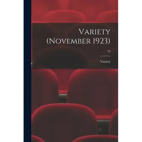 Variety (November 1923); 72