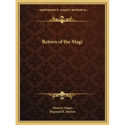 Return of the Magi