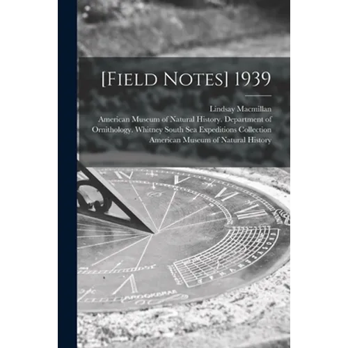 [Field Notes] 1939