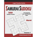 Samurai Sudoku: 500 Hard Sudoku Puzzles Overlapping into 100 Samurai Style