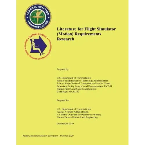 Literature for Flight Simulator (Motion) Requirements Research