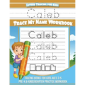Letter Tracing for Kids Caleb Trace my Name Workbook: Tracing Books for Kids ages 3 - 5 Pre-K & Kindergarten Practice Workbook