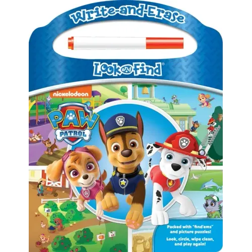 Nickelodeon Paw Patrol: Write-And-Erase Look and Find