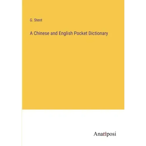 A Chinese and English Pocket Dictionary