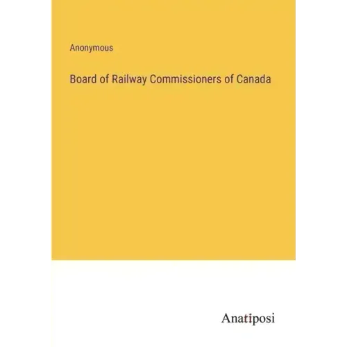 Board of Railway Commissioners of Canada