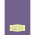 Large 8.5 x 11 Dotted Bullet Journal (Lavender #12) Hardcover - 245 Numbered Pages