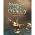 Happy 20th Birthday: May All Your Wishes Come True