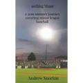 nothing Minor: a 2019 summer journey covering minor league baseball
