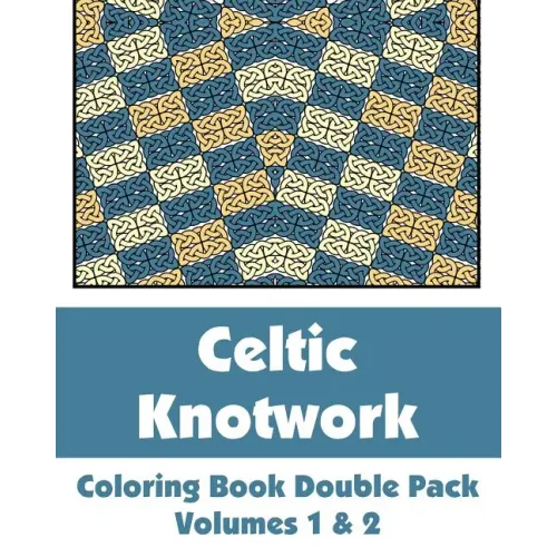 Celtic Knotwork Coloring Book Double Pack (Volumes 1 & 2) - Paperback