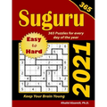 2021 Suguru: 365 Easy to Hard (9x9) Puzzles for Every Day of the Year: Keep Your Brain Young