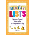 Baby Lists: What to Do and What to Get to Prepare for Baby