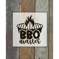 BBQ Master, BBQ Journal: Grill Recipes Log Book, Favorite Barbecue Recipe Notes, Gift, Secret Notebook, Grilling Record, Meat Smoker Logbook