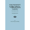 Some Prominent Virginia Families. Four Volumes in Two. Volumes III-IV