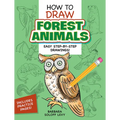 How to Draw Forest Animals: Step-By-Step Drawings!