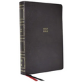 KJV Holy Bible: Paragraph-Style Large Print Thinline with 43,000 Cross References, Black Genuine Leather, Red Letter, Comfort Print (Thumb Indexed): K