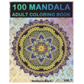 100 Mandala: Adult Coloring Book 100 Mandala Images Stress Management Coloring Book For Relaxation, Meditation, Happiness and Relie
