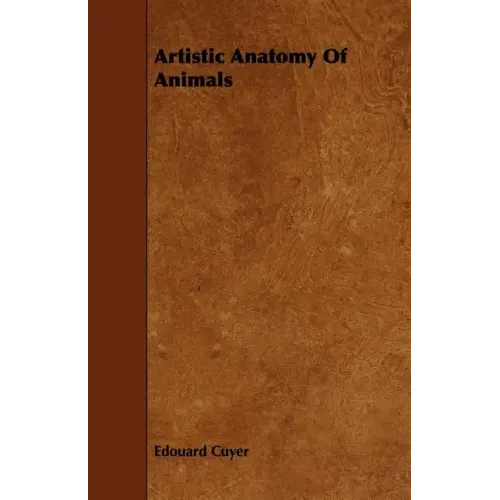 Artistic Anatomy Of Animals