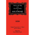 Index to the 1850 Map of Baltimore City and County