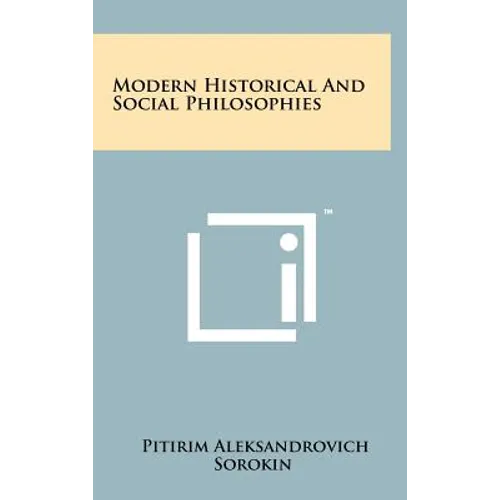 Modern Historical and Social Philosophies