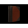 ESV Single Column Journaling Bible (Trutone, Brown/Cordovan, Portfolio Design)