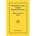 Cumberland County, Virginia Historical Inventory, Subject and Owner Indexes