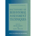 Dictionary of Behavioral Assessment Techniques