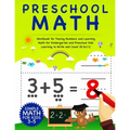 Preschool Math: Workbook For Tracing Numbers And Learning Math For Kindergarten And Preschool Kids Learning To Write and Count - Simpl