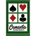 Canasta Score Sheets: 100 Sheets - 6" x 9" - Canasta Score Book