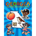 Georgia Coloring and Activity Book: A Fun and Educational GA Gift Book for Kids and Kids at Heart