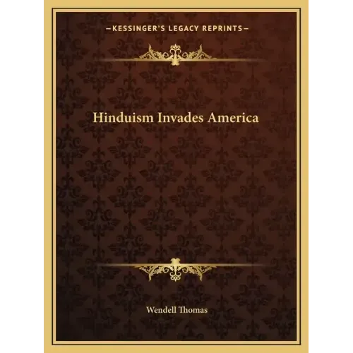 Hinduism Invades America